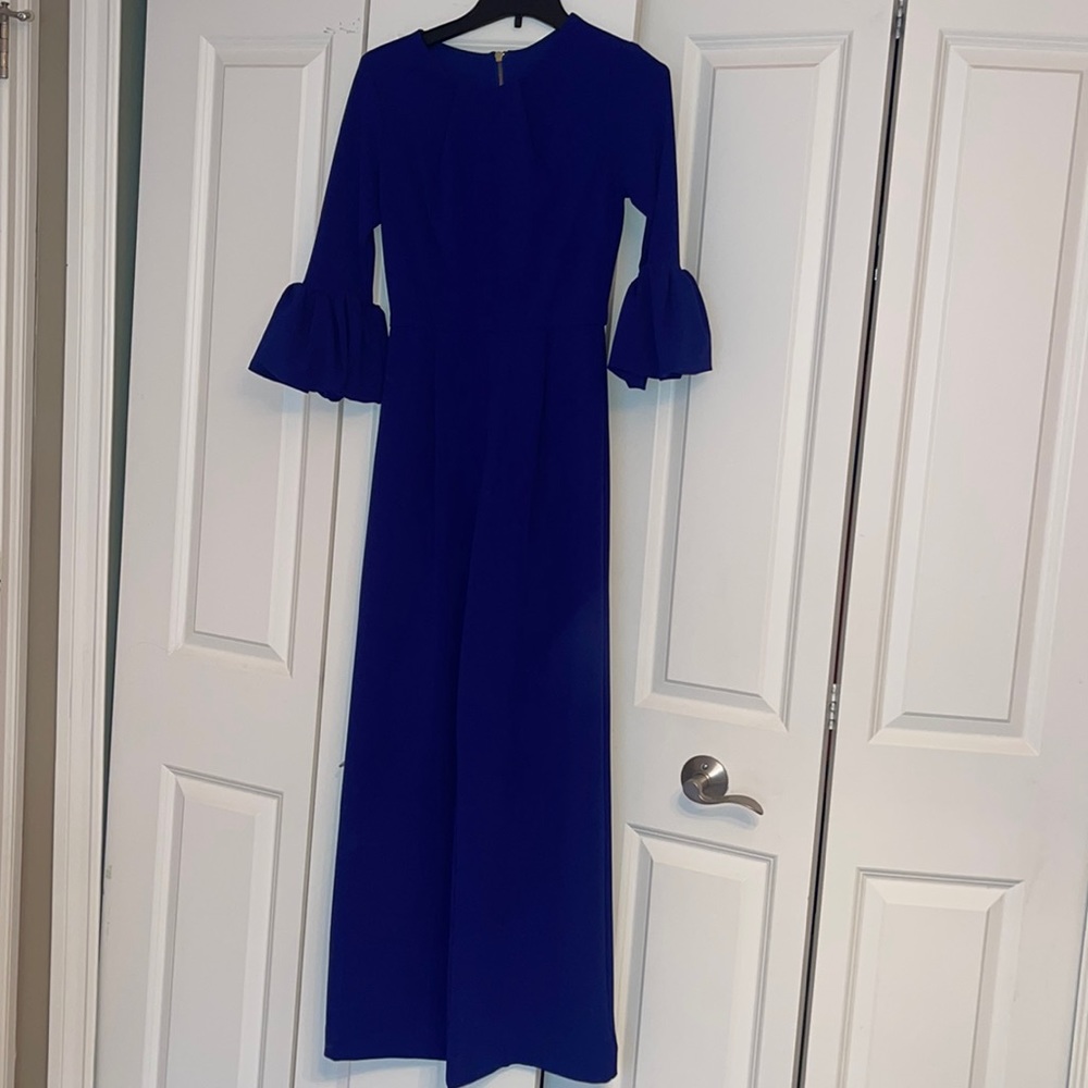 Royal blue jumpsuit